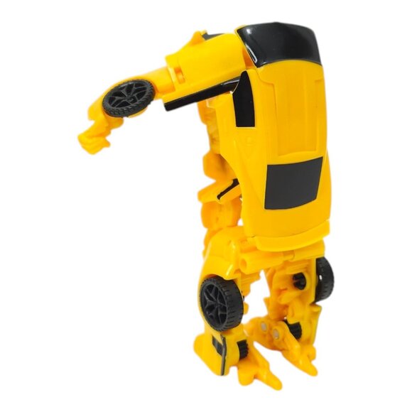 Transformers Bumblebee The Last Knight 1 Step Turbo Changer Cyberfire Hasbro - Picture 8 of 12